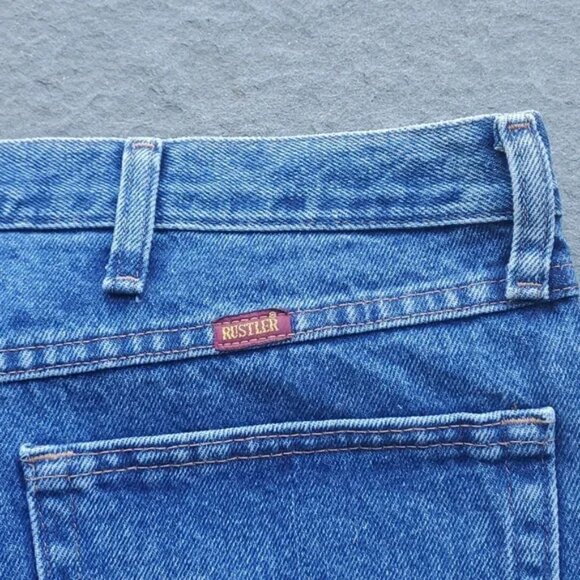 38x30 Rustler Classic Relaxed Fit Jeans 87619SW - Picture 6 of 7
